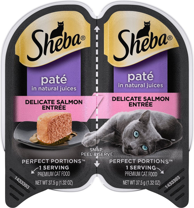 Sheba Perfect Portions Premium Pate Salmon Wet Cat Food (2.65oz)
