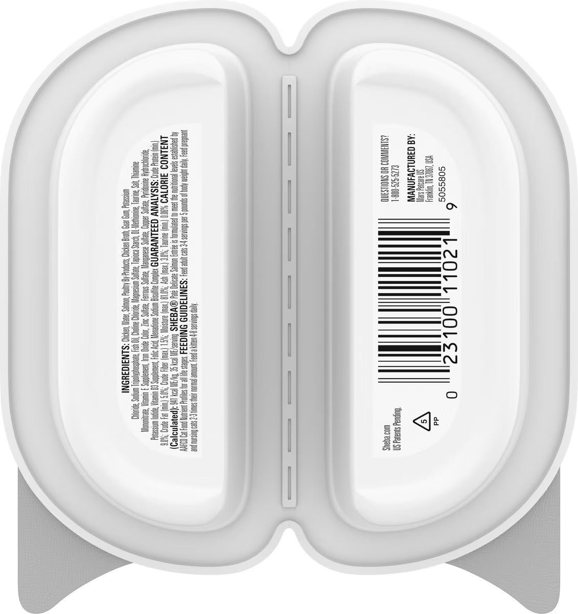 Sheba Perfect Portions Premium Pate Salmon Wet Cat Food (2.65oz) - Wet Cat Food - The Family Pet