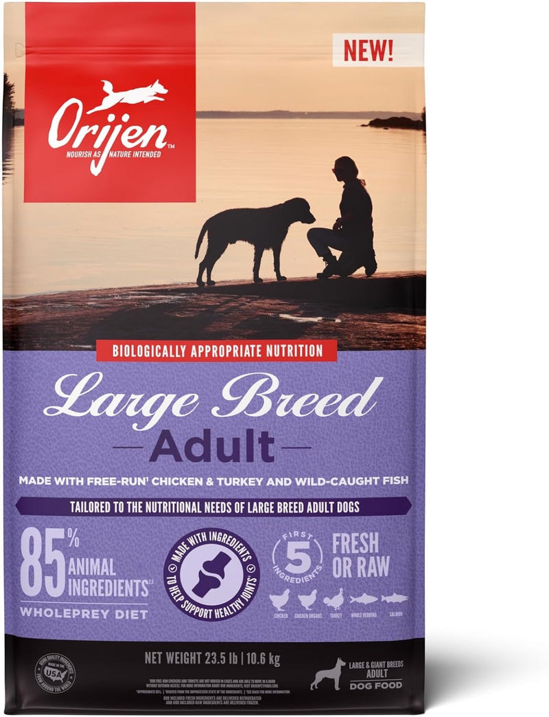 Orijen Large Breed Adult Dry Dog Food 235lb - Purrfect Pet Kingdom