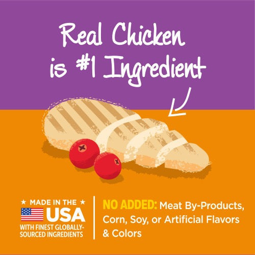 Wellness Kittles Chicken & Cranberry Cat Treats (2oz) - Cat Treats - The Family Pet