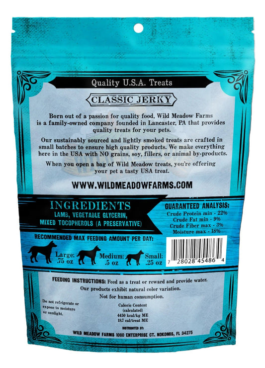 Wild Meadow Farms Classic Bites Lamb Bites 3 5Oz Dog Treats