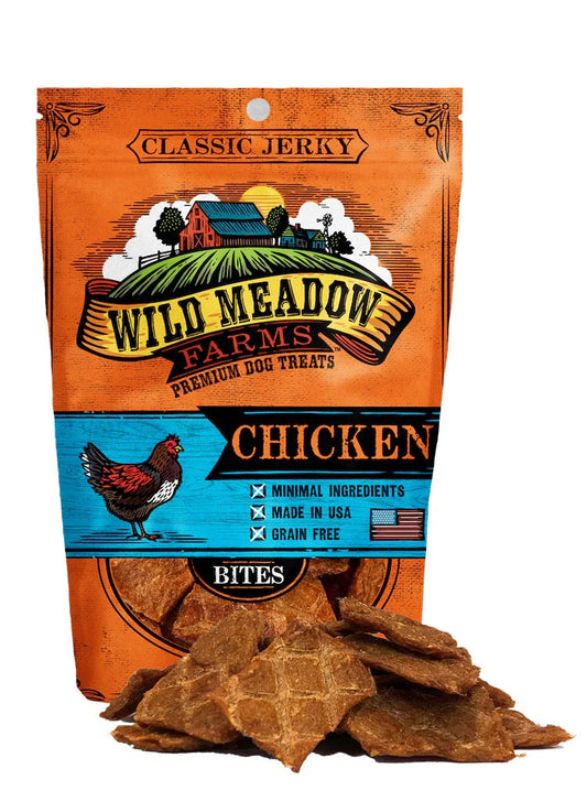 Wild Meadow Farms Classic Bites Chicken Bites 3 5Oz Dog