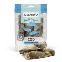 Icelandic Hand Wrapped Cod Skin 5" Chew Sticks Dog Treats (3 Pack) (3.8oz)