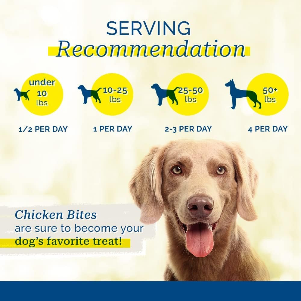 PCI 100% Dehydrated Chicken Nibbles Dog Treats (8oz) - Single Ingredient Treats - The Family Pet