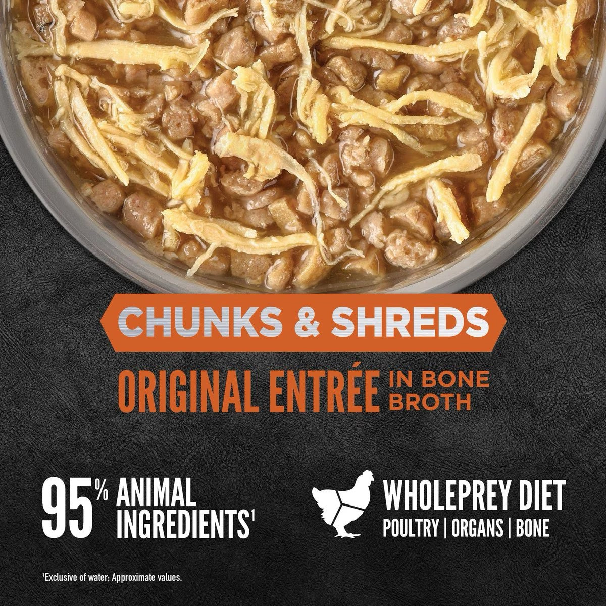 Wet Cat Food Grain Free Chunks Shreds Original 3 Oz Orijen ✅