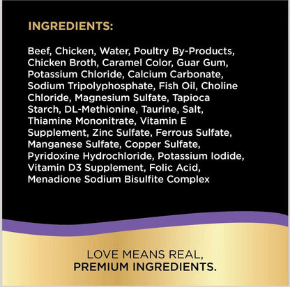Wet Cat Food - Sheba Perfect Portions Beef Pate 2.65oz 🐱
