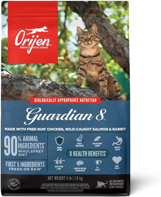 Cat Food Guardian 8 Senior Recipe 4 Lb 🐱