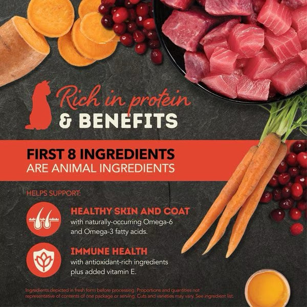 Acana Grain Free Chunks in Broth Beef & Tuna Wet Cat Food (3oz) - Acana Wet Cat Food - The Family Pet