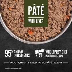 Orijen Tundra Pate with Liver Grain Free Wet Dog Food (12.8oz)