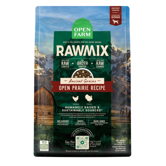 Open Farm RawMix Open Prairie Ancient Grains Dry Dog Food
