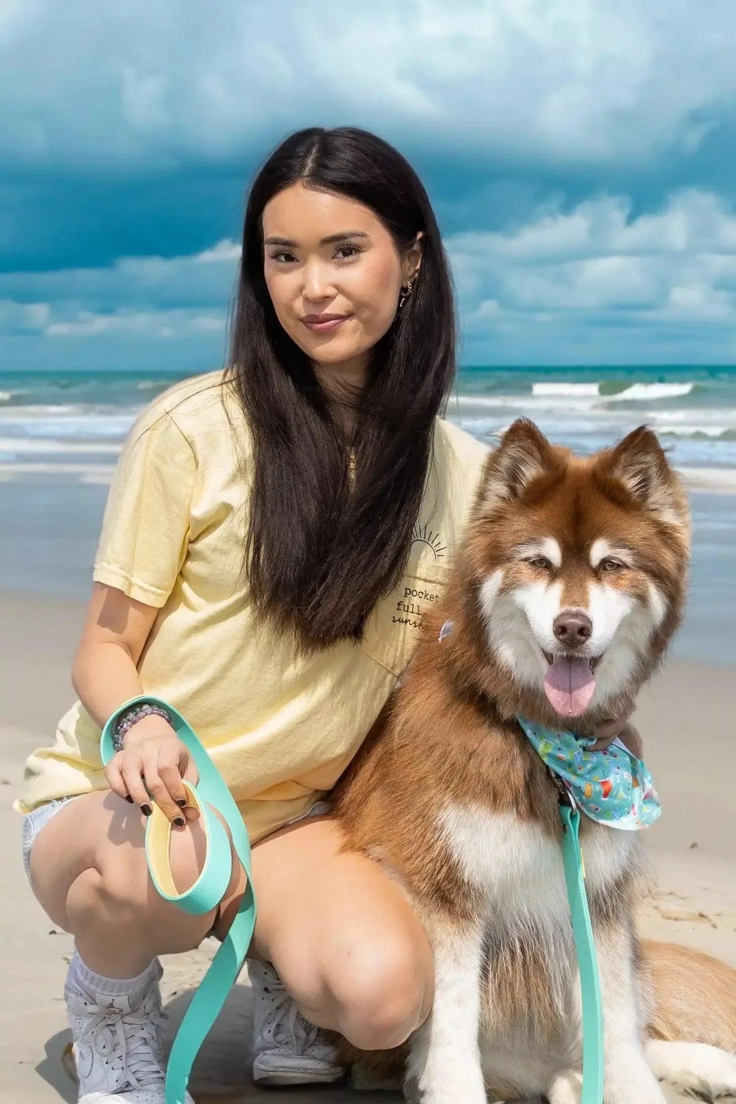 Island Vibes Waterproof Dog Collar - Dog Collar - Aria the Fox
