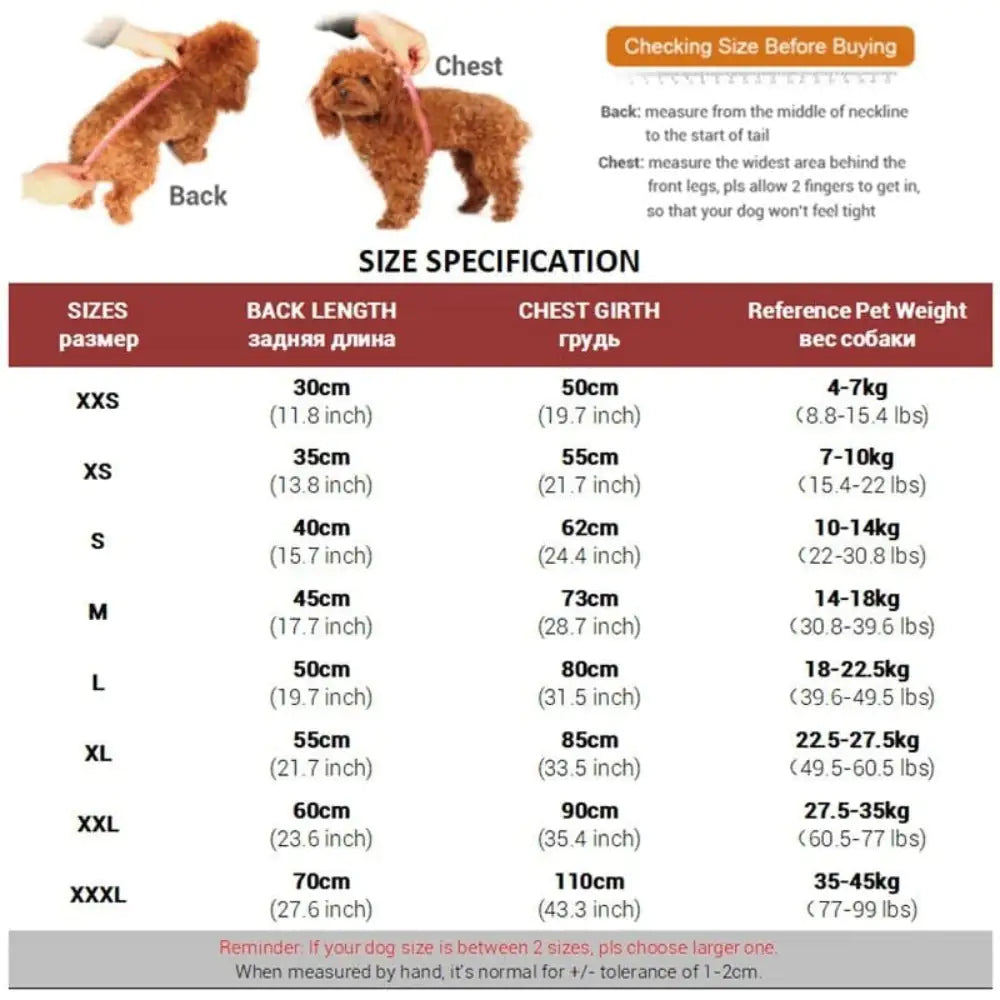 Winter Thick Warm Dog Coat - Mimarta