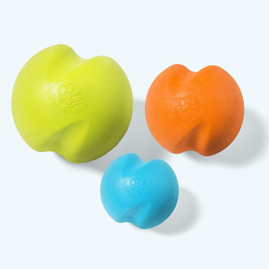 Jive Durable Interactive Dog Ball for Fetch and Chewing Playtime