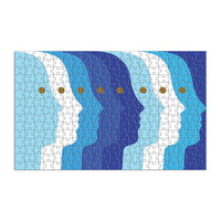 Jonathan Adler Atlas 300 Piece Lenticular Jigsaw Puzzle Galison