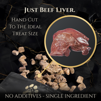 Freeze-Dried Beef Liver | Single Ingredient Dog Treats