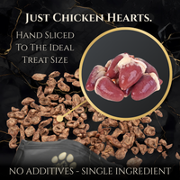 Freeze-Dried Chicken Heart | Single Ingredient Dog Treats