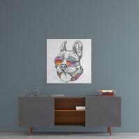 Dog Glass Wall Art