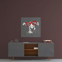 Dog Glass Wall Art
