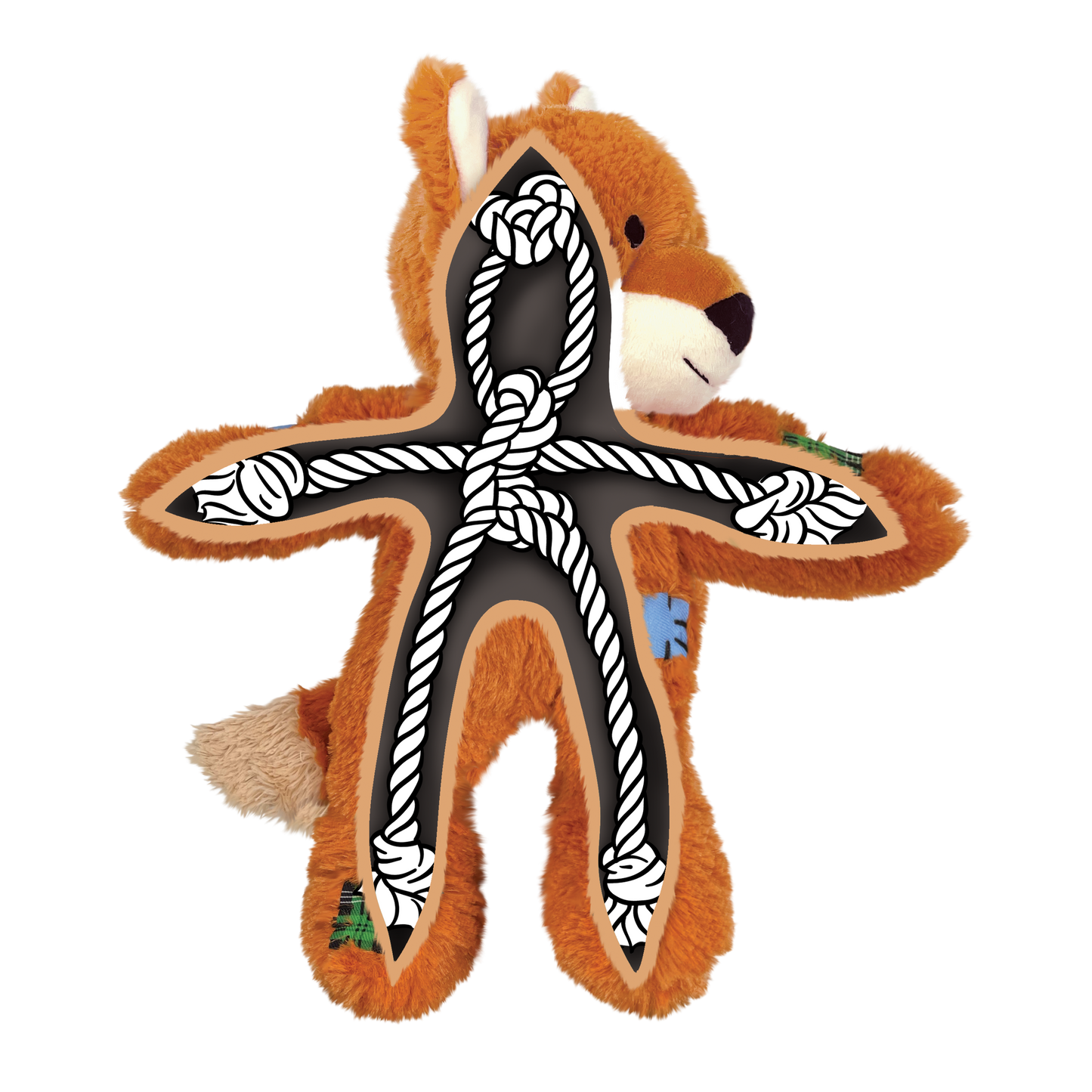 KONG Wild Knots Fox