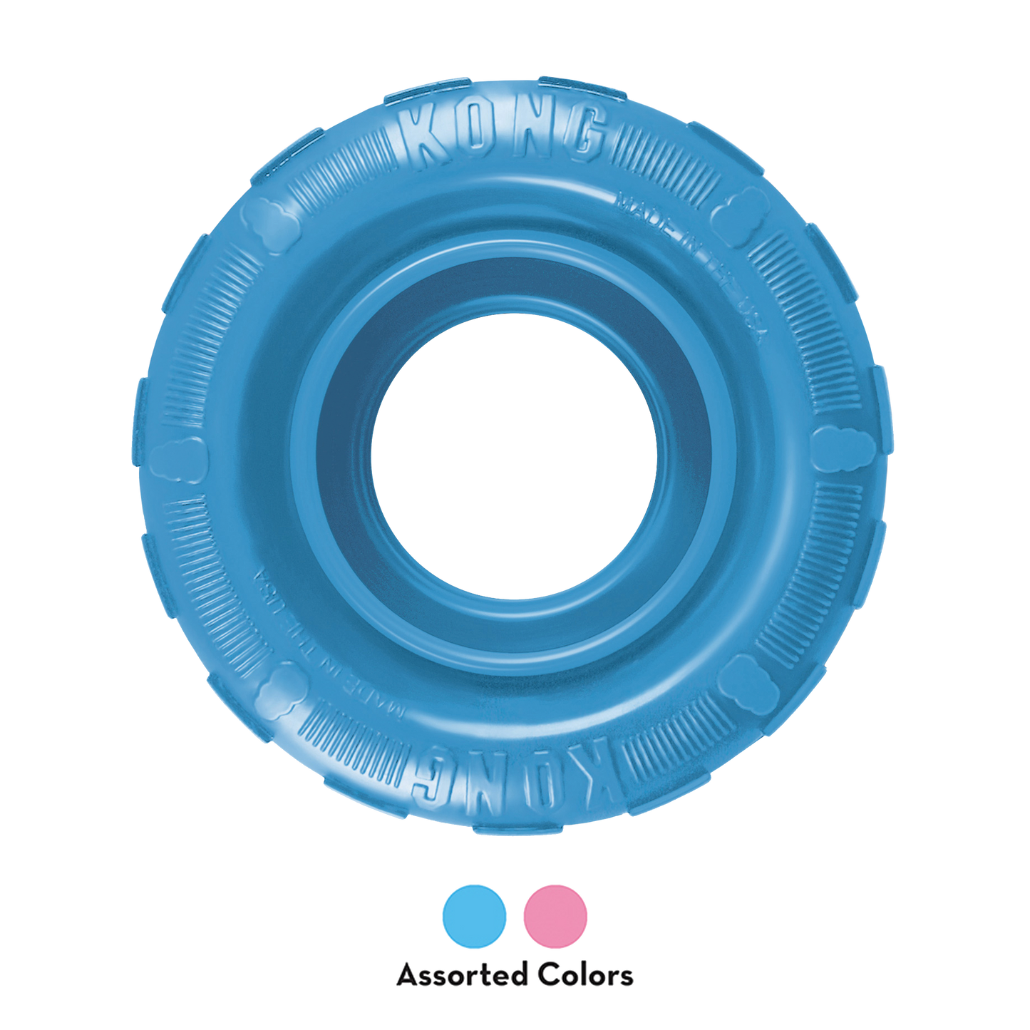 KONG Puppy Tires Small Teething Dog Toy 👑