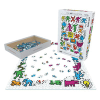 Keith Haring Collage 1000 Piece Jigsaw Puzzle Eurographics