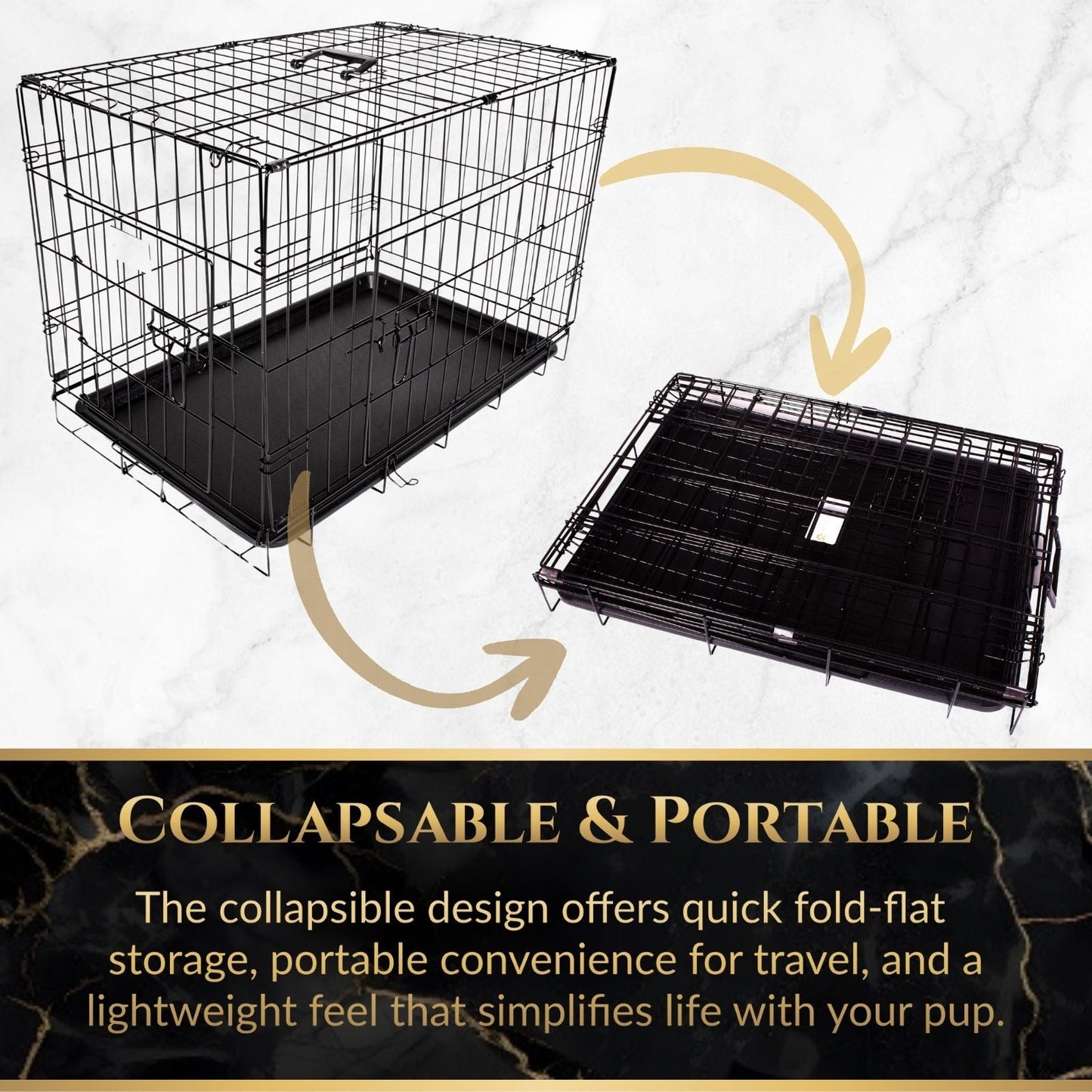 Classic Wire Kennel - Wasatch Pup