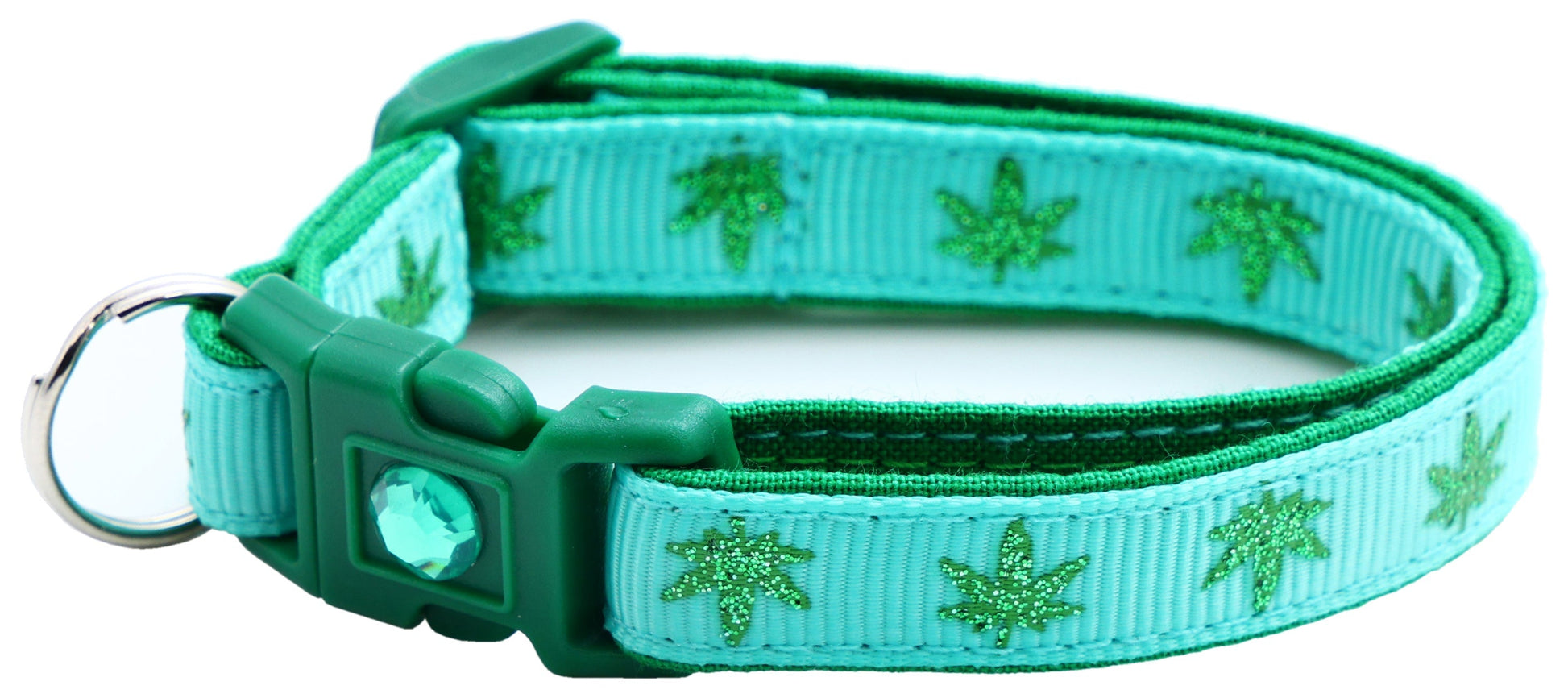Cannabis Leaf Breakaway Cat Collar - Purrfect Pet Kingdom