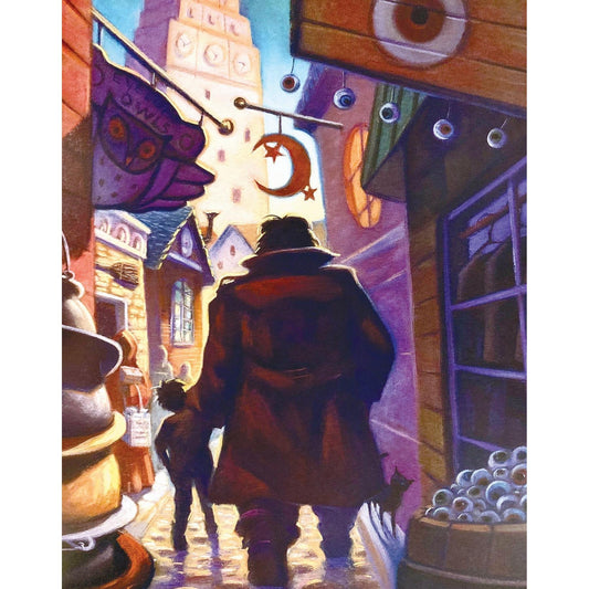 Knockturn Alley Harry Potter 1000 Piece Jigsaw Puzzle NYPC