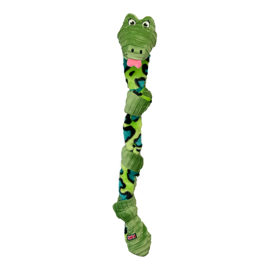 KONG Knots Snake Assorted Medium Large Plush Dog Toy Durable - main product image