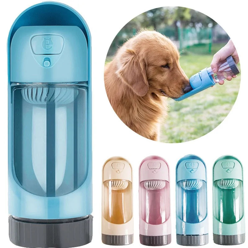 Dog Water Bottle Portable Travel Drinking Bowl - Purrfect Pet Kingdom