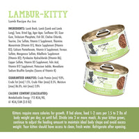 Cats in the Kitchen Kitten Lambur-kitty Lamb Recipe Au Jus (3oz)