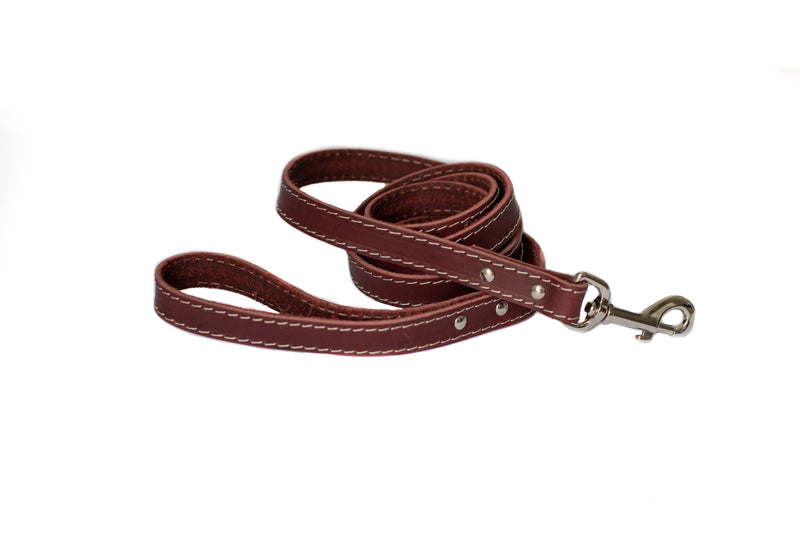 Pro Line Hunting Chocolate Leather Leash