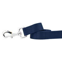 Navy Blue Nylon Dog Leash