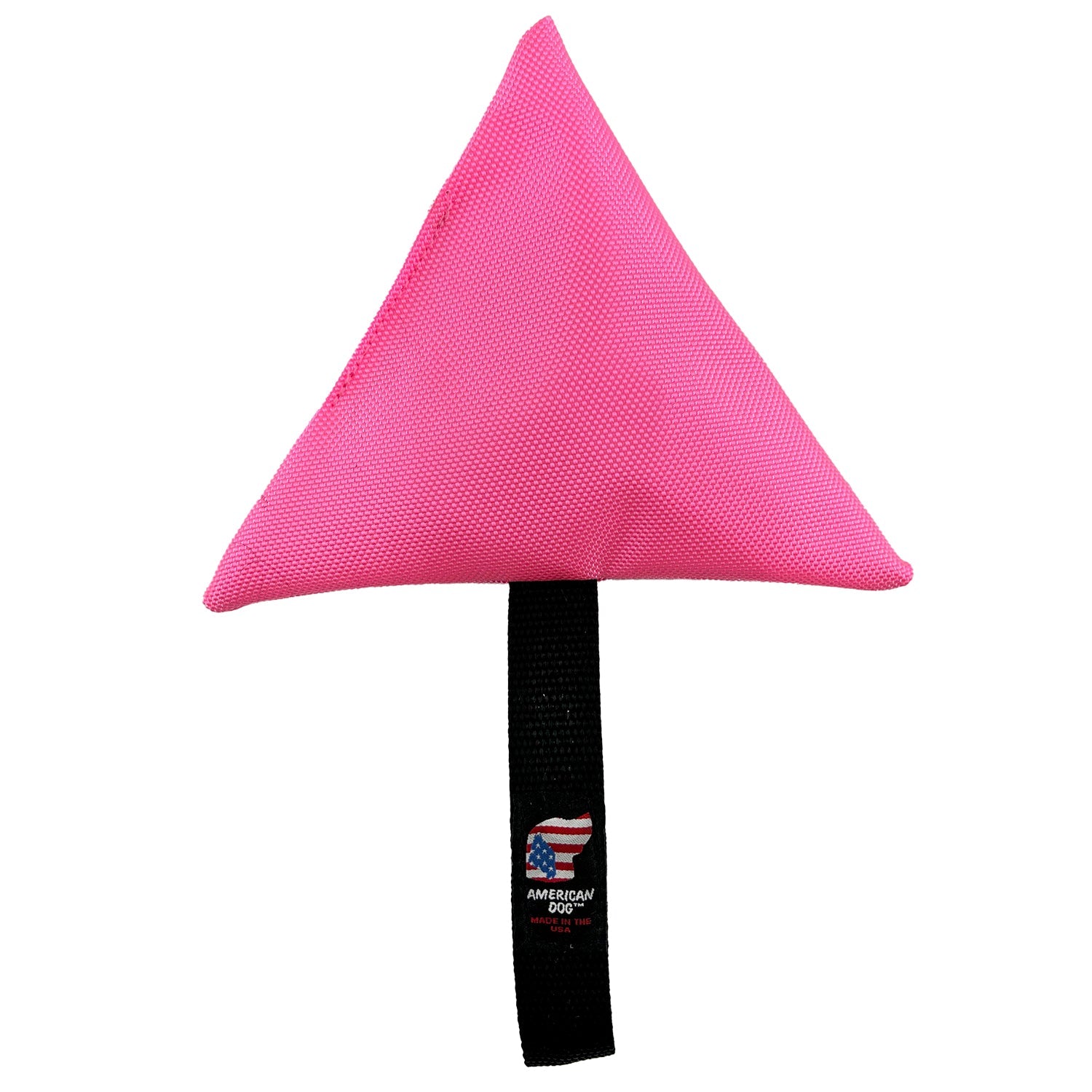 LUCKY DOG $7 Pink Triangle Tug - Dog Toys - American Dog