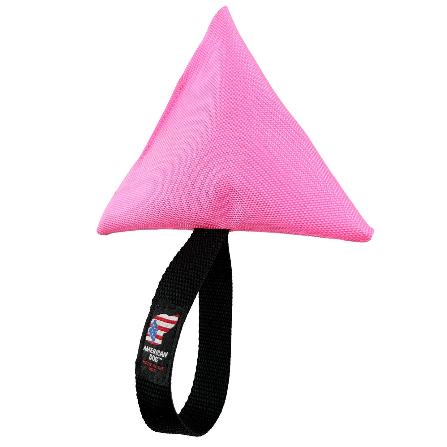 LUCKY DOG $7 Pink Triangle Tug - Purrfect Pet Kingdom