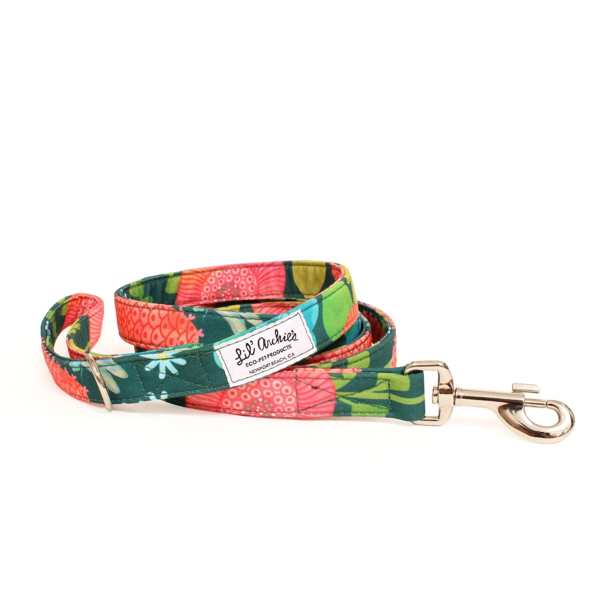 Dog Leash Recycled Floral Print 🐾 - Purrfect Pet Kingdom