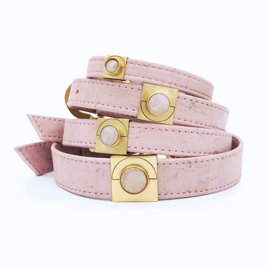 Love Rose Pink Collar Charm Set - Purrfect Pet Kingdom