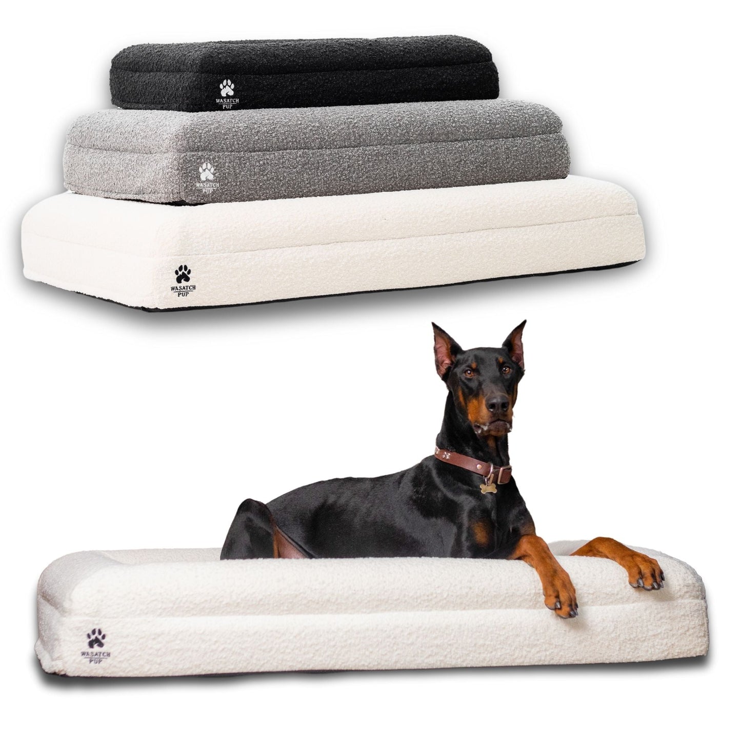 Luxury Orthopedic Dog Bed - Wasatch Pup