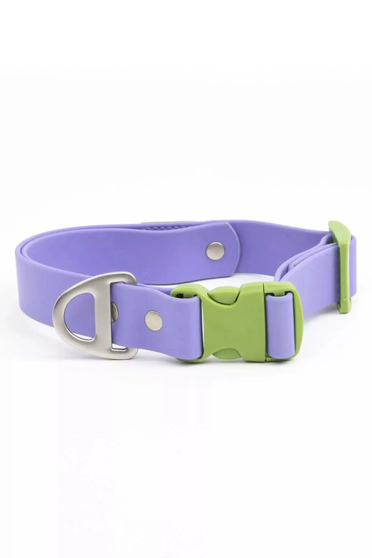 Lavender Garden Waterproof Dog Collar - Dog Collar - Aria the Fox