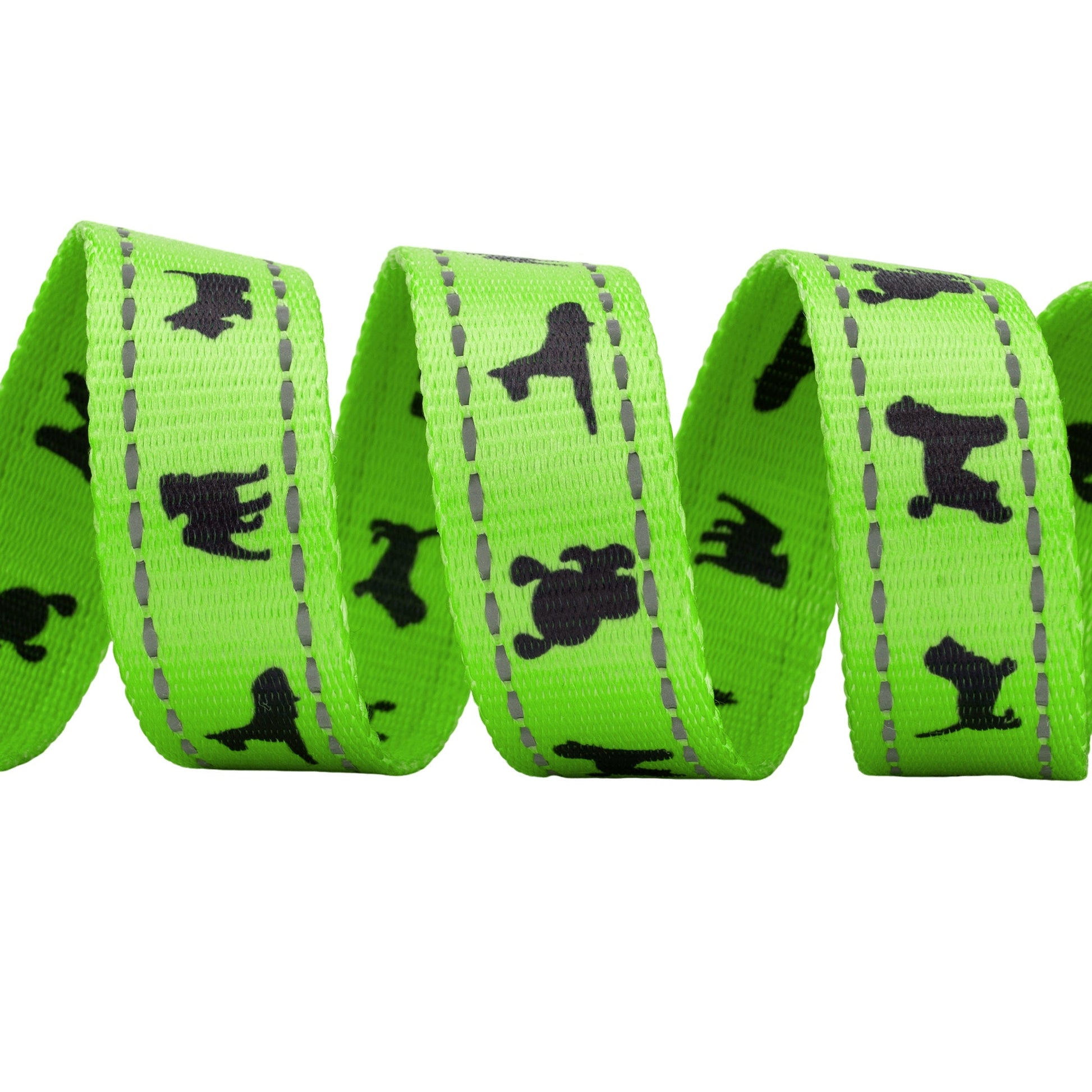 Dog Leash EcoBark Green Leash- Padded Comfort Grip Leash 4ft - gallery product image for dog leash