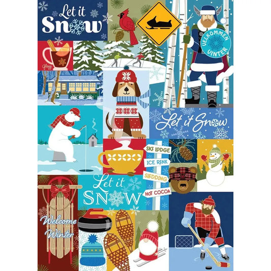 Let it Snow "Something's Amiss!" 1000 Piece Jigsaw Puzzle PuzzleTwist