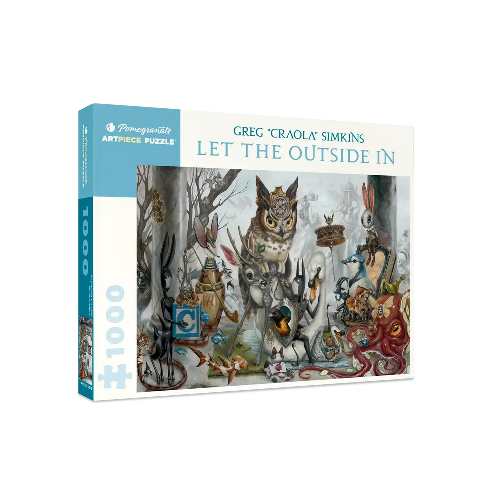 Let the Outside In 1000 Piece Jigsaw Puzzle Pomegranate