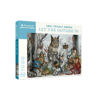 Let the Outside In 1000 Piece Jigsaw Puzzle Pomegranate