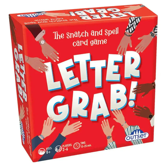 Letter Grab! - The Snatch & Spell Card Game - Outset