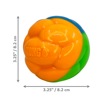 Kong Twistz High-Viz Ball Large