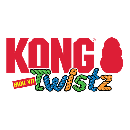 Kong Twistz High-Viz Ball Large