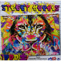 Lion Head Street Murals 1000 Piece Jigsaw Puzzle Sure Lox