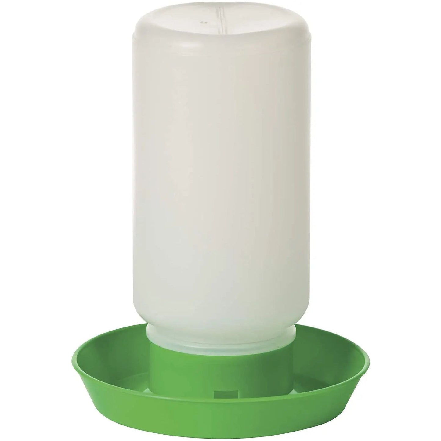 Little Giant Screw-On Poultry Waterer Bases 1qt Green 3PCK