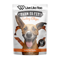 Farm To Pet Live Like Roo Turkey Chips (4oz)