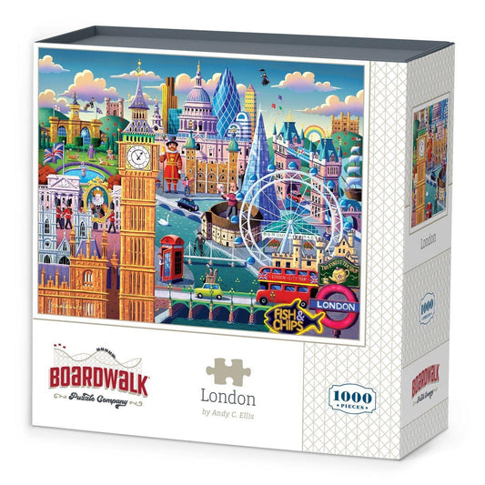 London 1000 Piece Jigsaw Puzzle Boardwalk